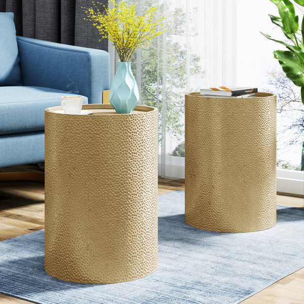 Drum End & Side Tables You'll Love | Wayfair